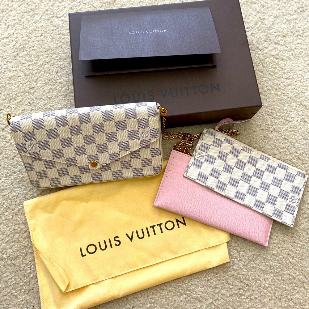 Authentic Louis Vuitton FÉLICIE POCHETTE